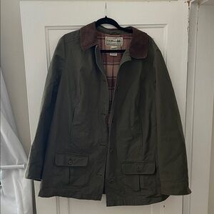 L.L. Bean Women’s Olive Barn Jacket